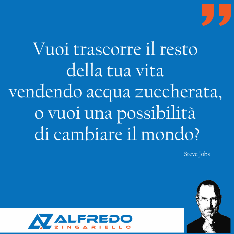 Vuoi trascorre il resto della tua vita vendendo acqua z...