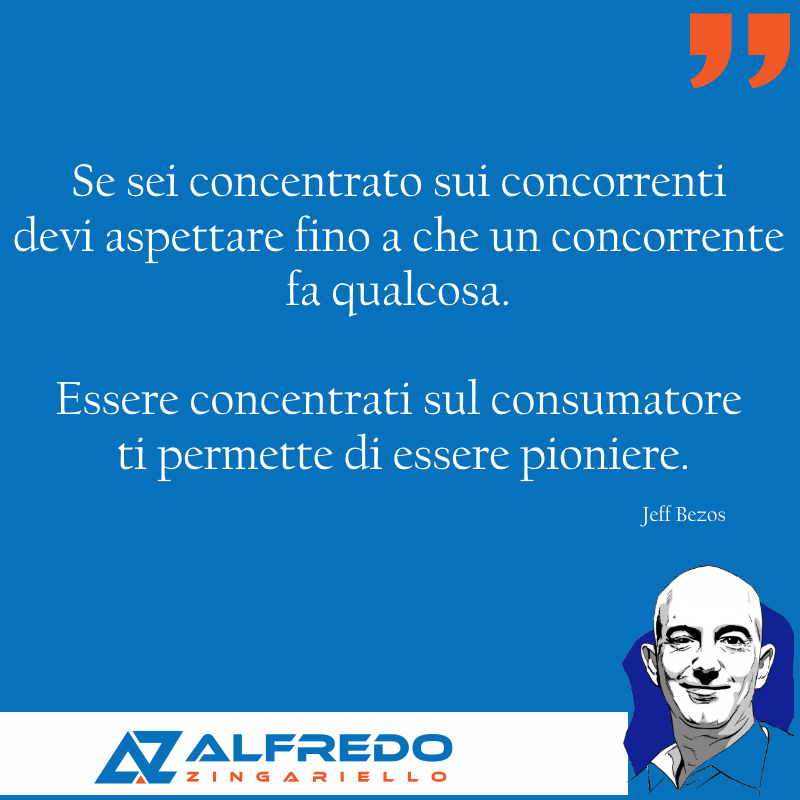Se sei concentrato sui concorrenti devi aspettare fino ...