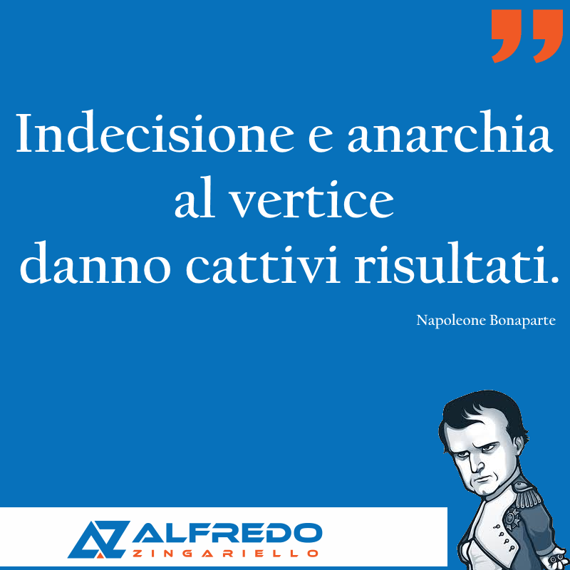 Indecisione e anarchia al vertice danno cattivi risulta...