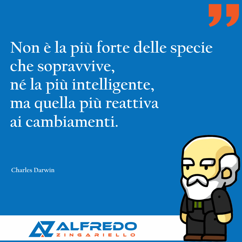 Non è la più forte delle specie che sopravvive, né la p...